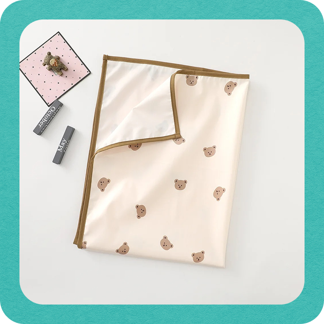 TEDDYMAT - wodoodporna mata do przewijania pieluszek